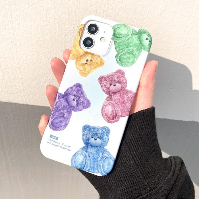 [유광하드]무지개곰돌