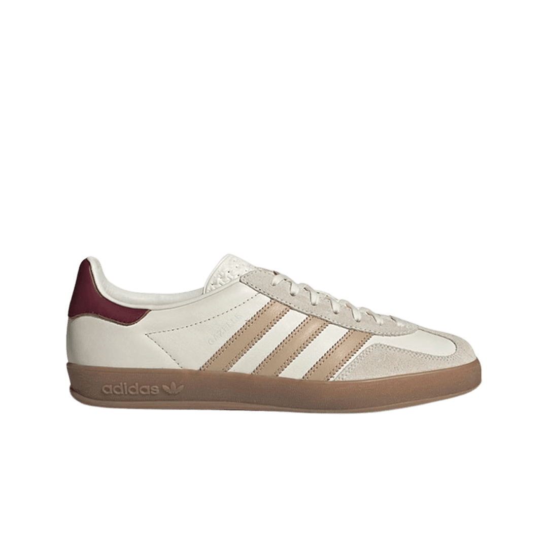 Adidas Gazelle Indoor Off White Magic Beige Red