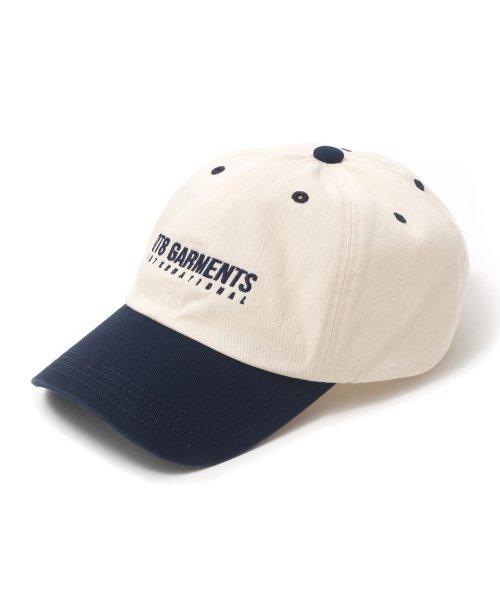 LS I.T Logo Ball Cap (Ivory/Navy)