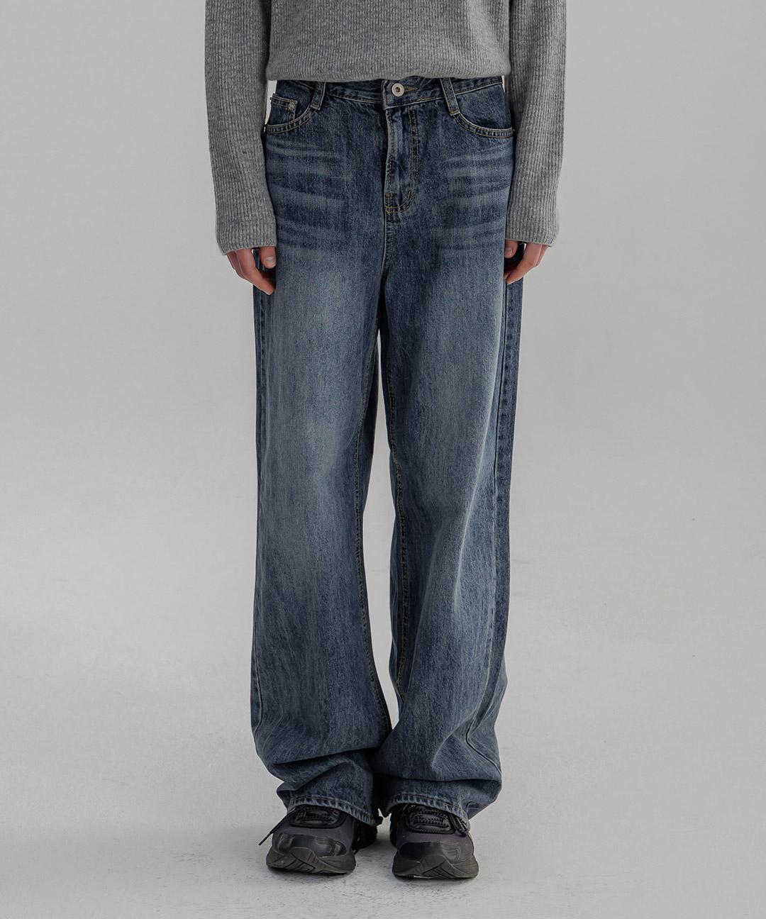 판도라핏 Bliss Washing Straight denim