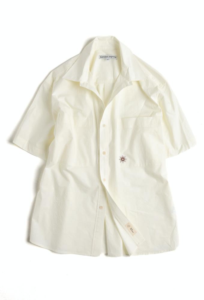 TWO POCKET HALF SHIRT (ivory)