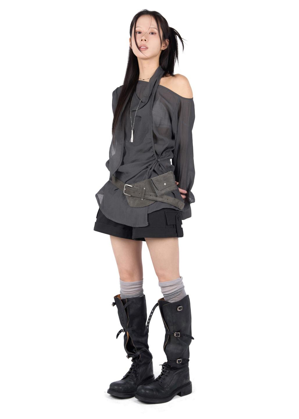 릿킴 TURN UP POCKET SHORTS