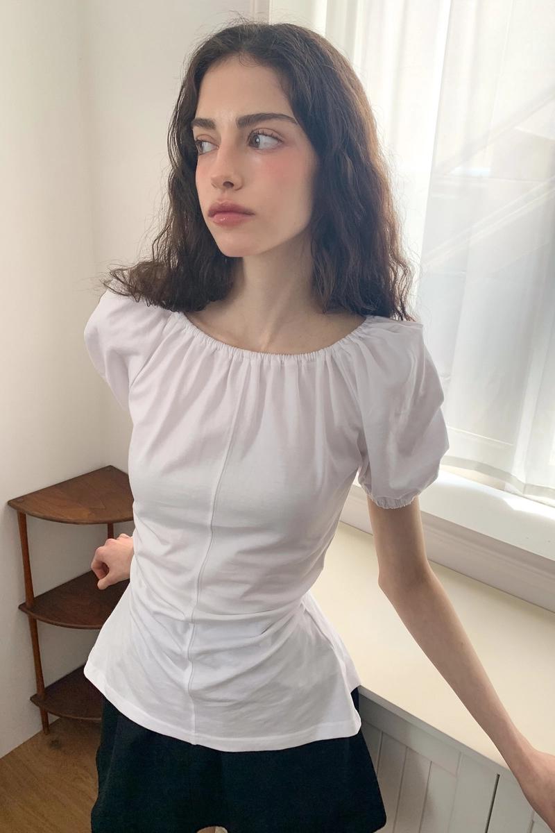 LILISU - Marlene T-shirts / White