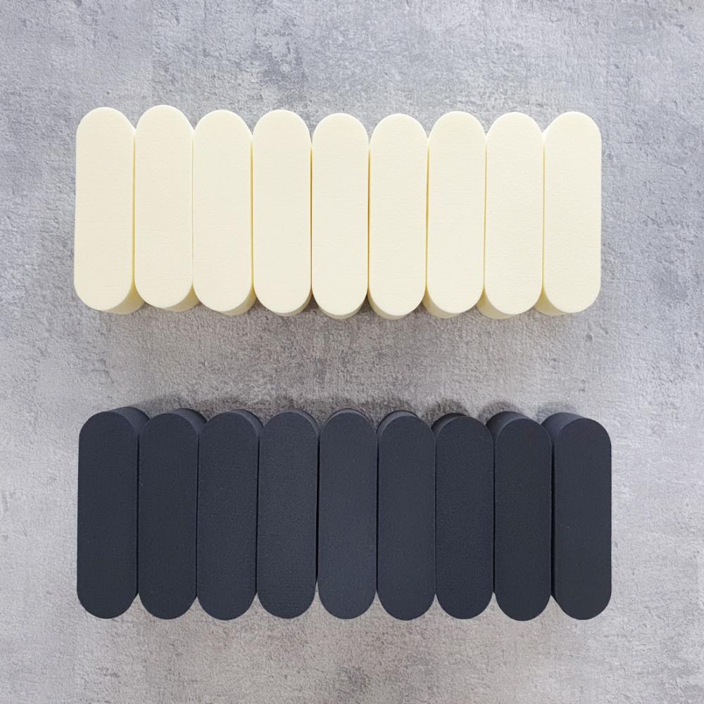 톡투유 파운데이션 화장 메이크업 하이드로 퍼프 스펀지 리뉴얼1 노랑(9P)