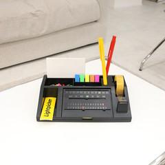perpetual calenar desk organizer with 10 Compartments (NIB)
