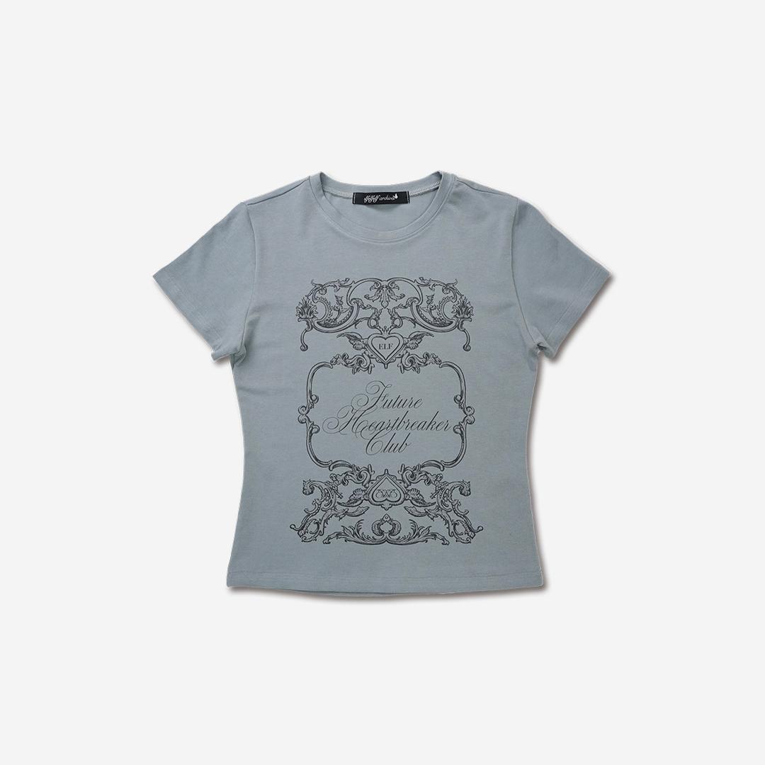 HEARTBREAKERS CLUB TSHIRTS [KHAKI]