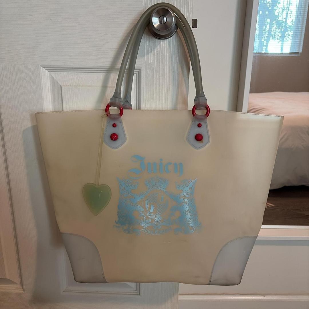 Y2k juicy couture jelly beach tote