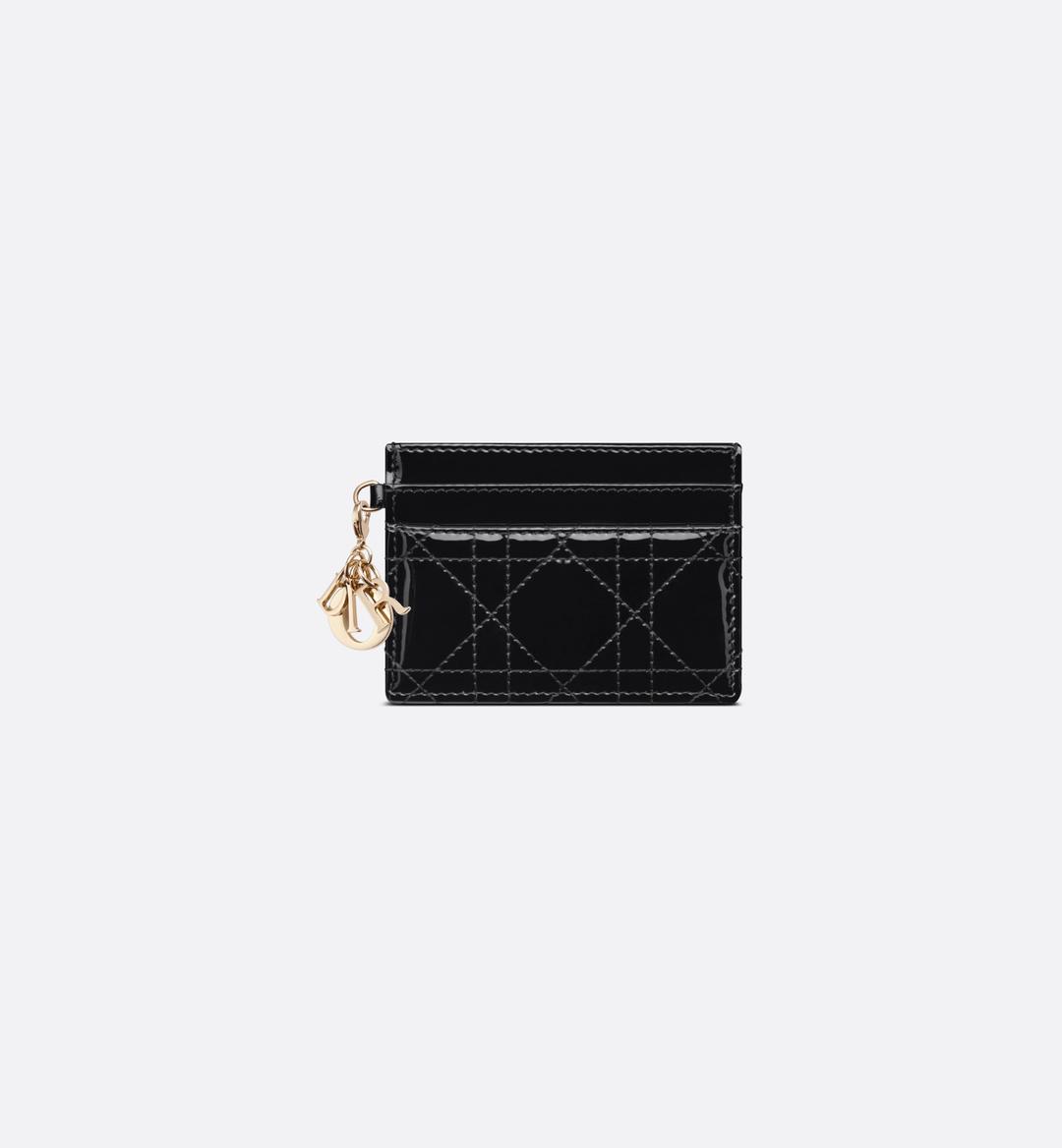 Lady Dior Freesia 카드 지갑