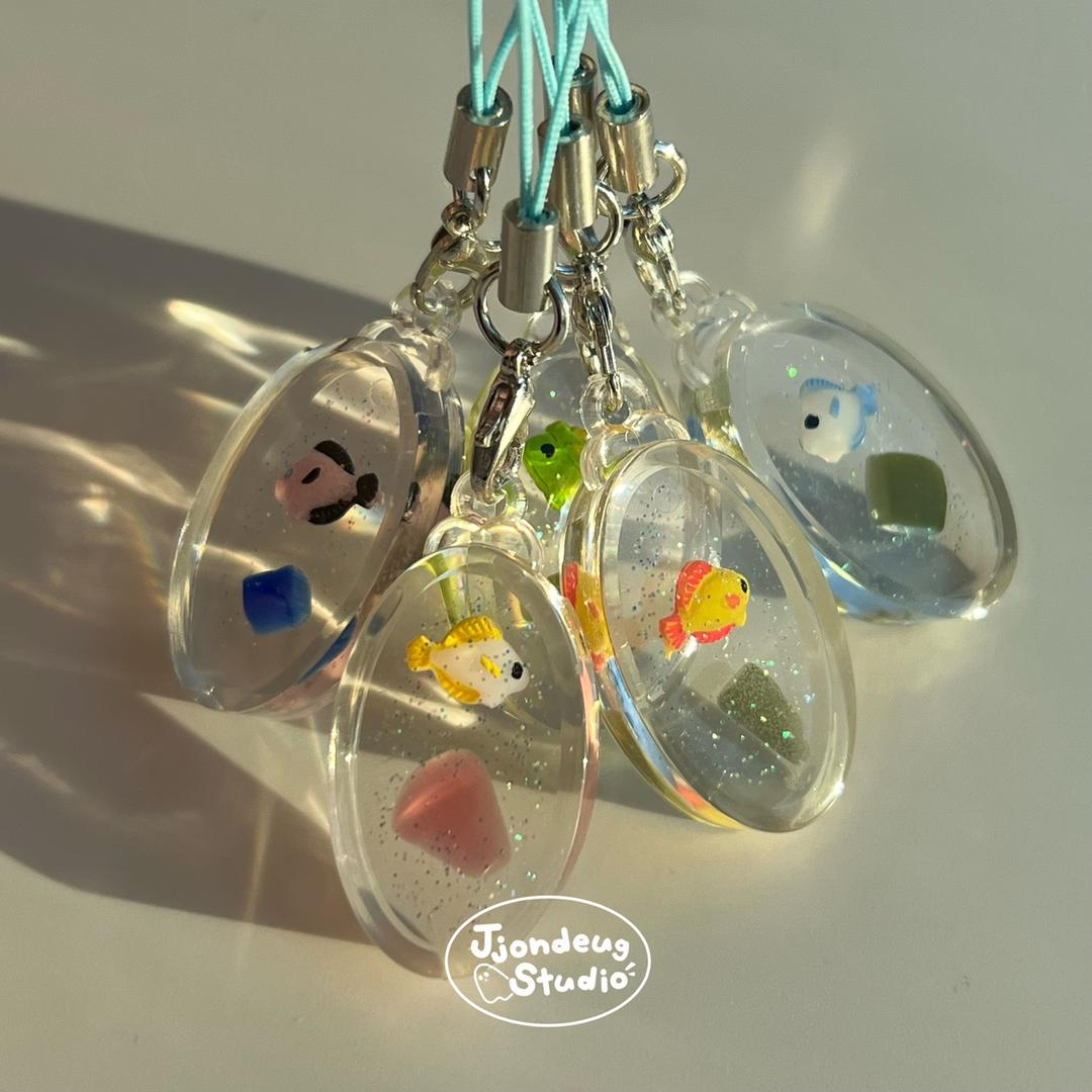 [prop] 알록달록 열대어 키링🐠🐟<랜덤>
