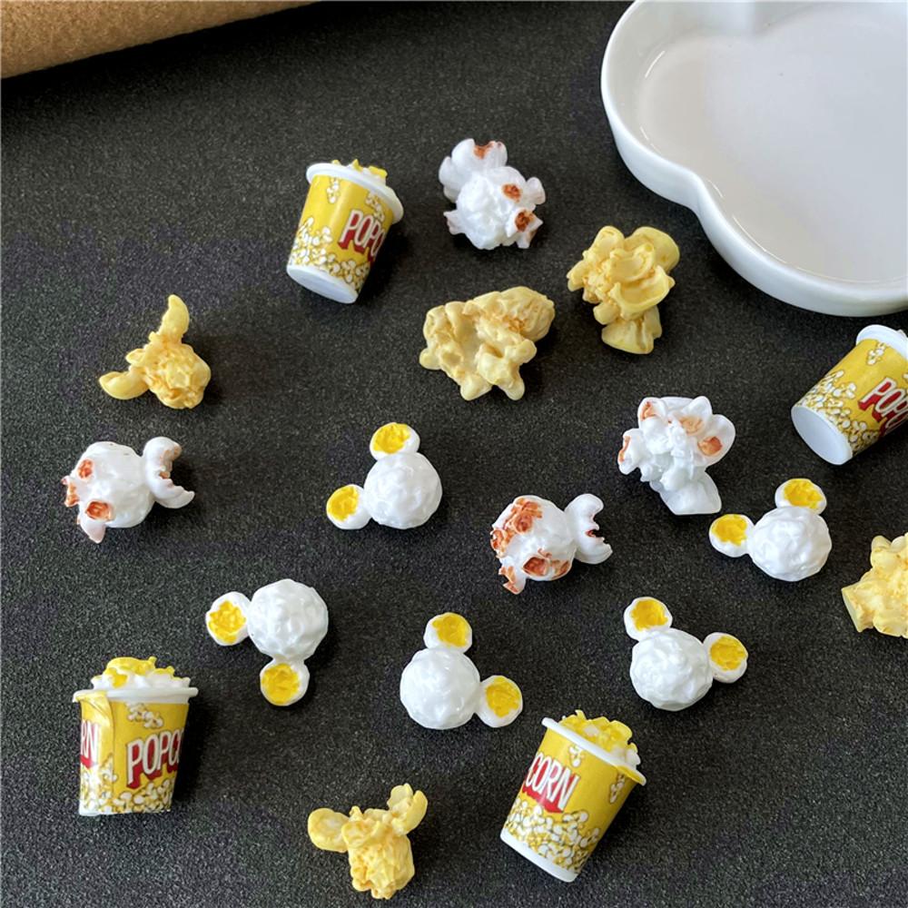 (3개입) 팝콘 음식모형 데코덴 파츠