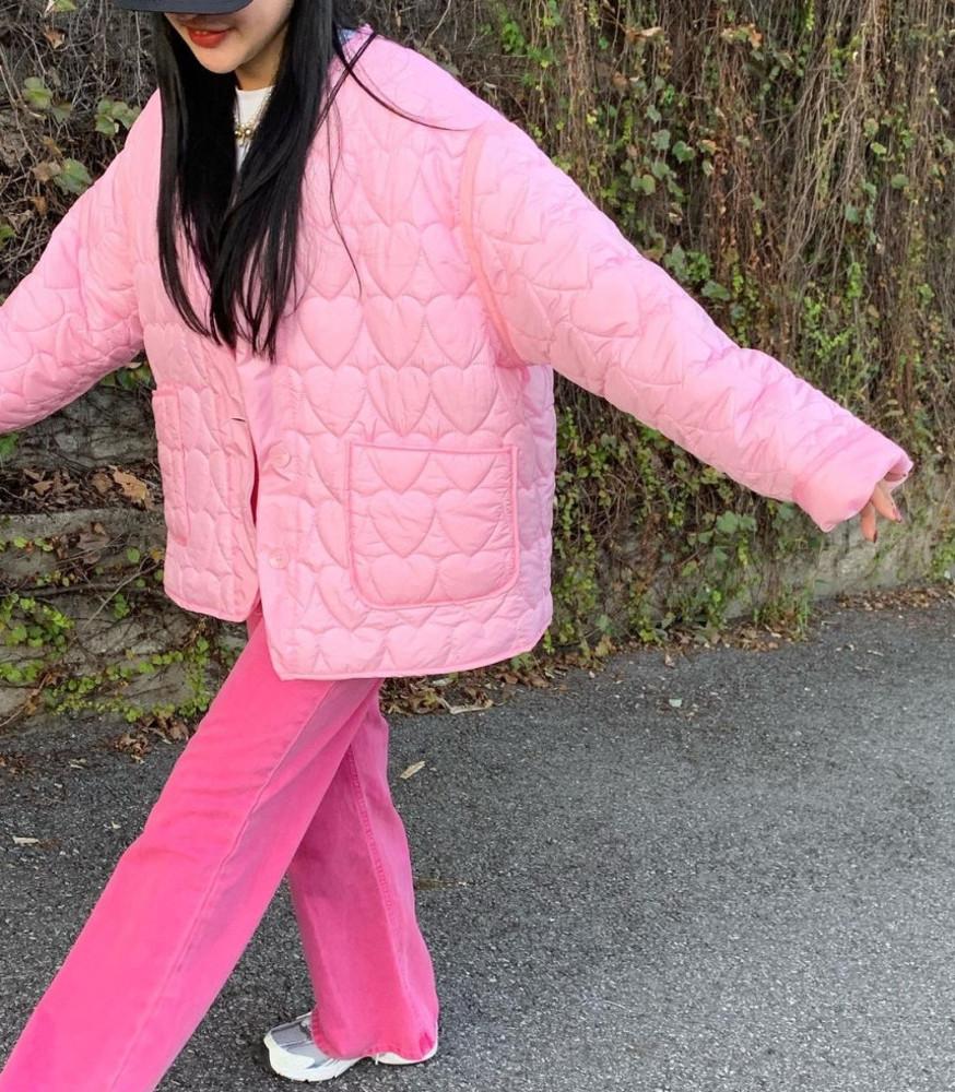 큐티러브 깔깔이점퍼 (3color) 무료배송