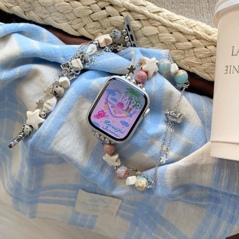 갓수 서머 빈티지 애플워치 스트랩 특이한 독특한