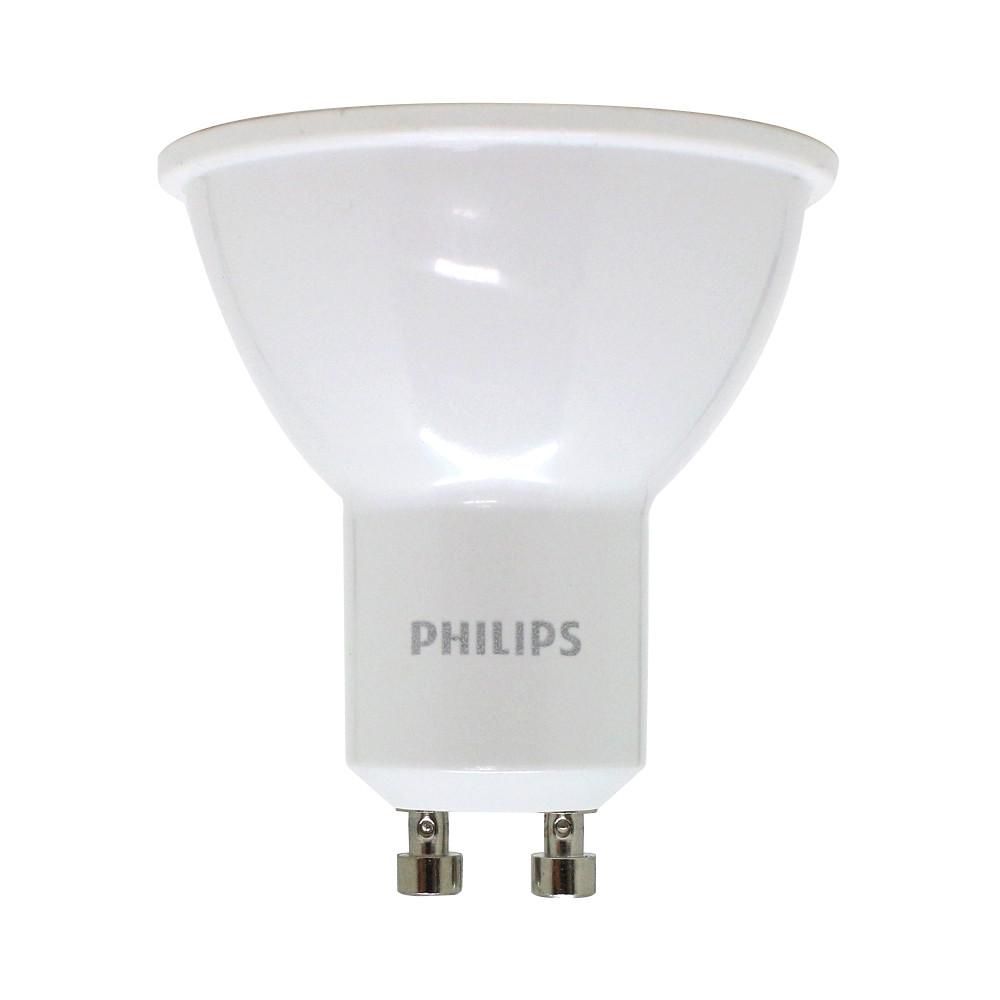 필립스 LED GU10 4.5W 전구색(노란색)