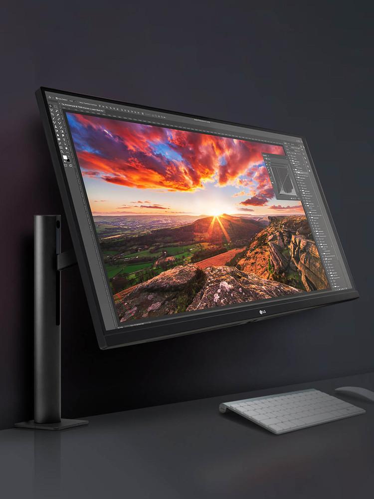 LG전자 32UN880 32인치모니터 UHD IPS HDR 4K 360모니터 USB-C 캘리브레이션 스피커내장