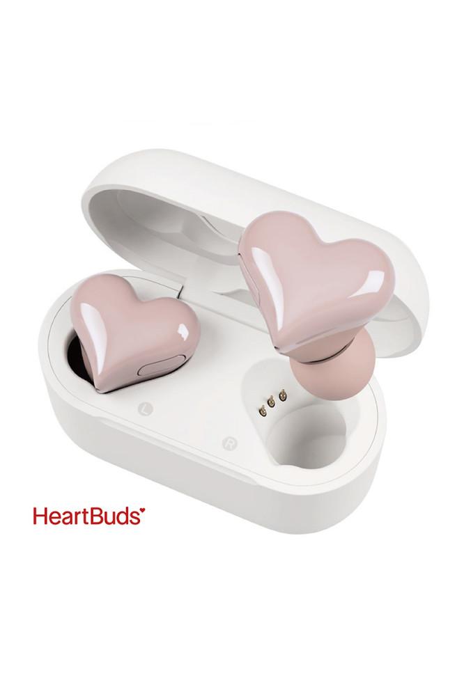 heartbuds 하트 이어폰 무선 이어폰 핑크