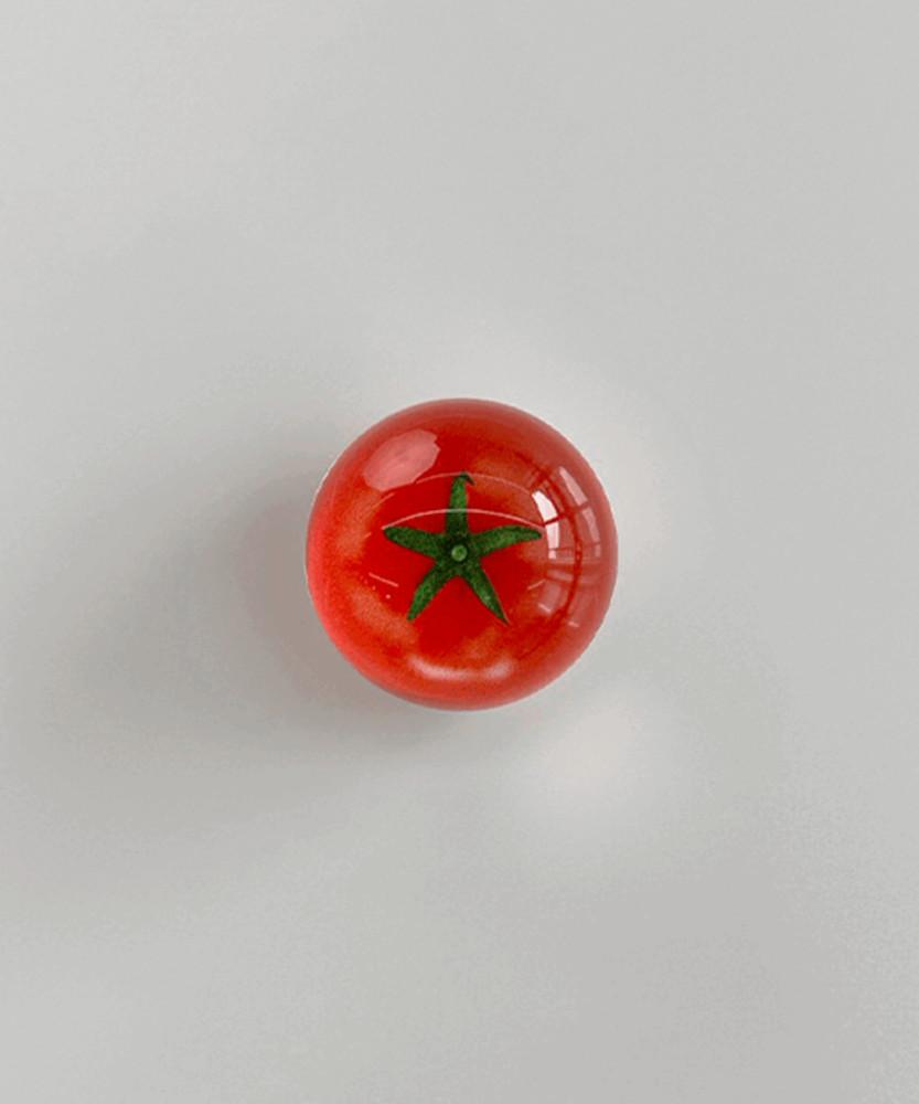 Tomatok | 투명 반구 토마토 과일 톡 핸드폰 아크릴 스마트톡