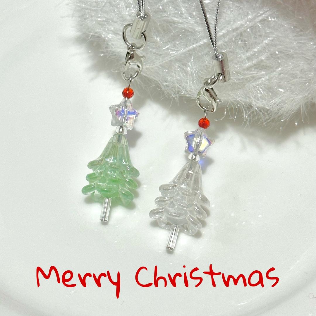 크리스마스 미니 트리 키링 mini tree kring