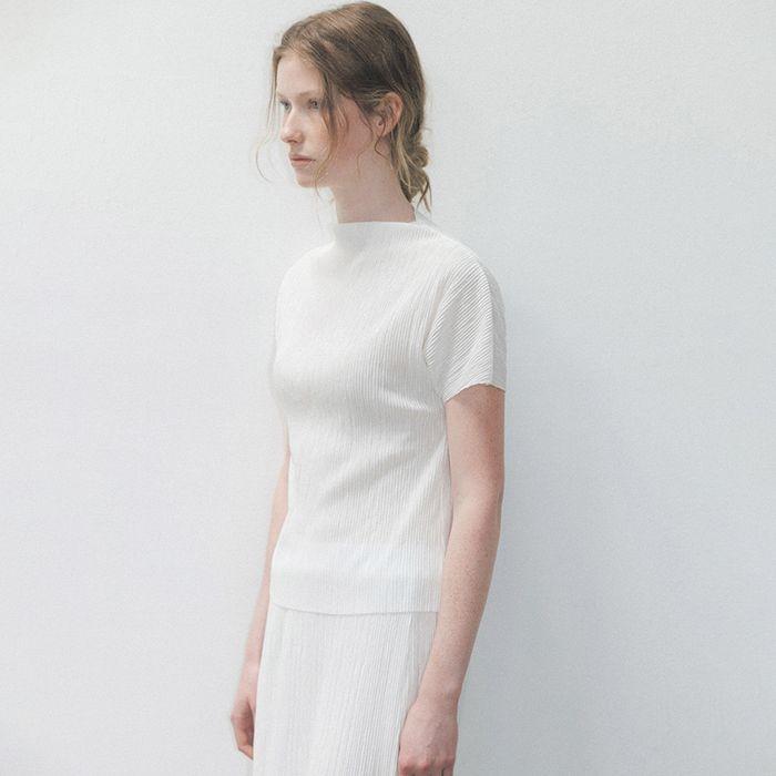 Naive Pleats Top_2color