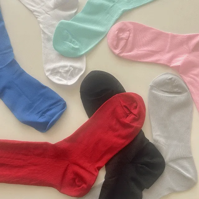 [🔥1+1찬스/주문폭주] 시스루 양말 - 7 color