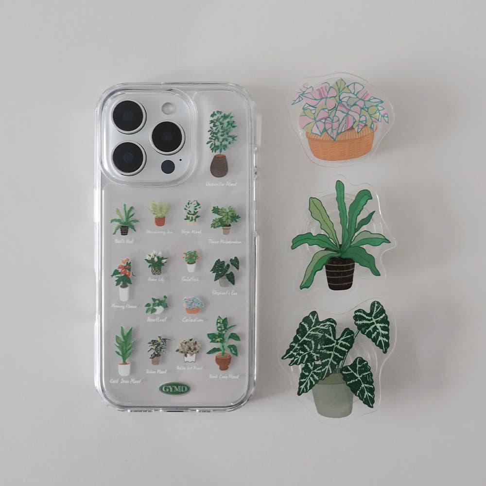 Pot Plant 아이폰 16 PRO 젤리 케이스