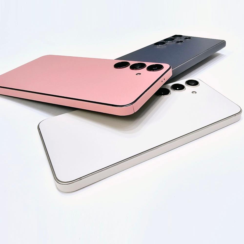 디슈트 삼성 갤럭시S24스킨 S23스킨 S22스킨 비스포크 휴대폰 디자인 스티커 제작