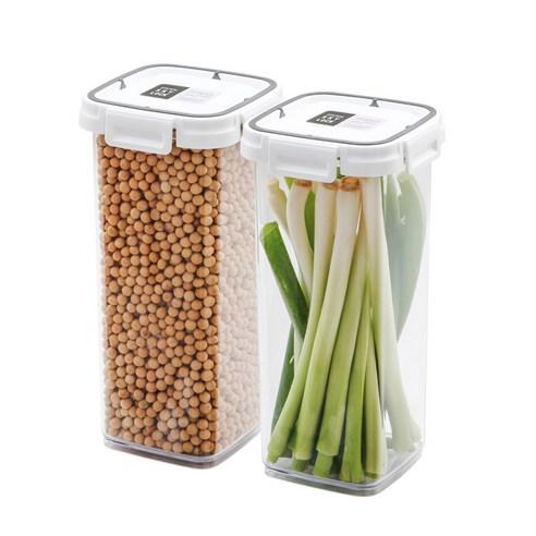 창신리빙 스카이락 밀폐용기 정 4호 1.8L, 2개 - 밀폐용기/세트 | 쿠팡