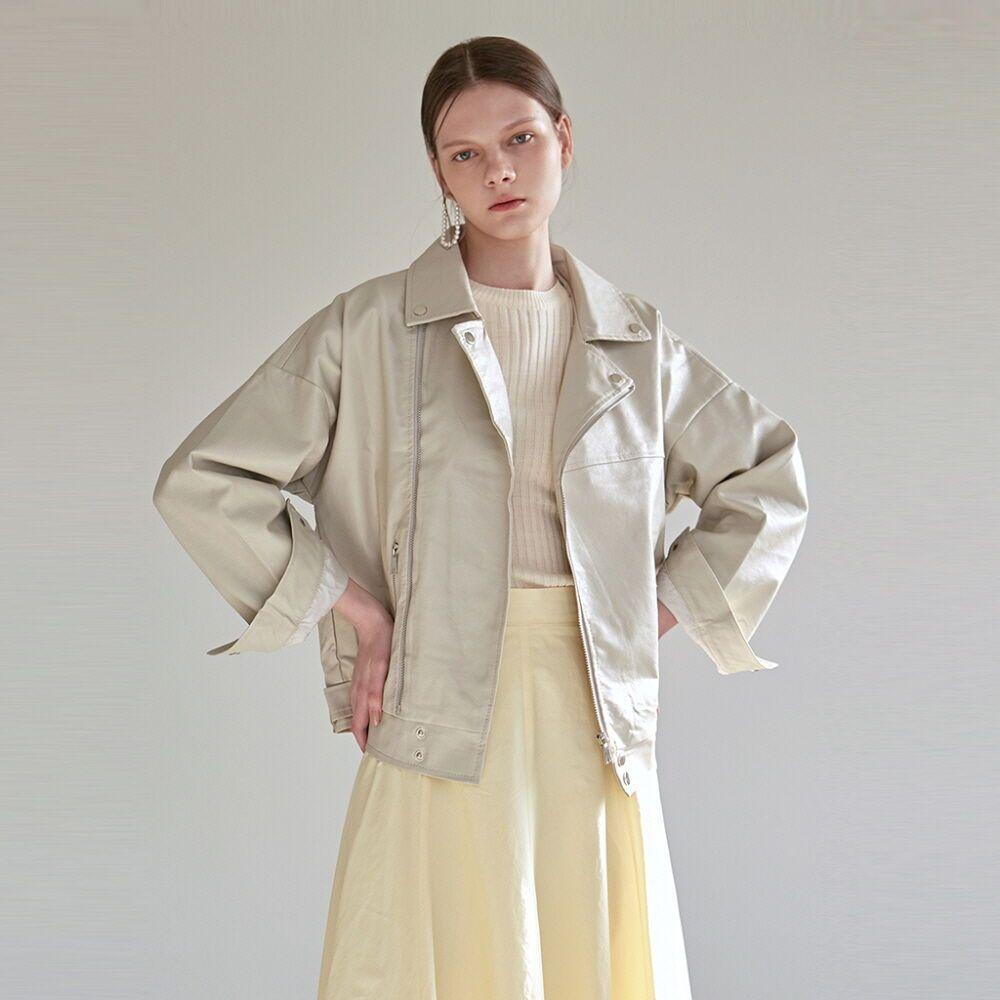 STANDARD RIDER JACKET_CREAM