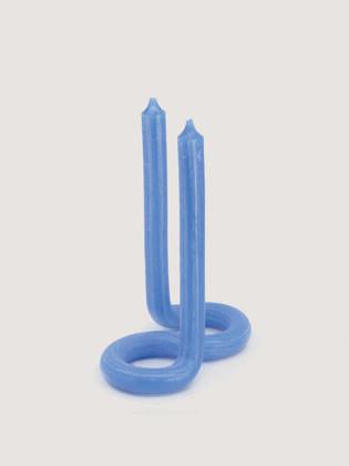 [Lex Pott] Twist Candle _ Blue