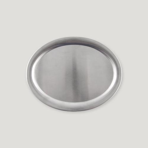 깨끗한 스텐 타원 접시