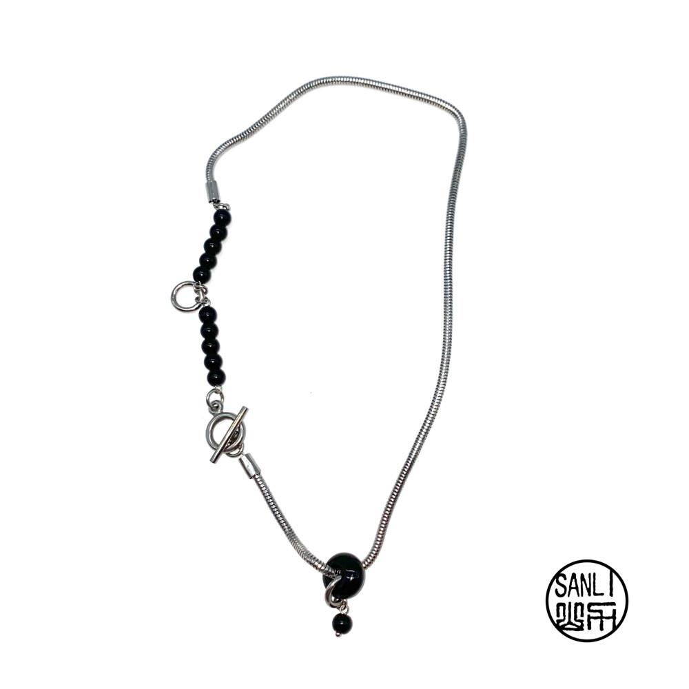 송풍나월(松風蘿月) 목걸이 black ver. l DAY6 영케이님 착용