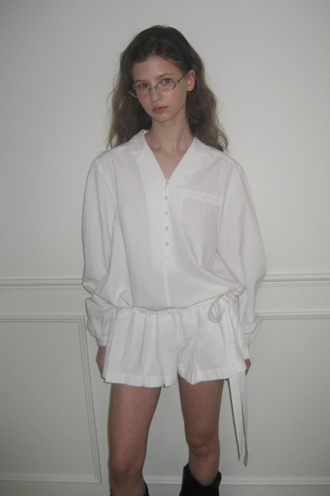 TAILORED PLEATS JUMPSUIT_WHITE