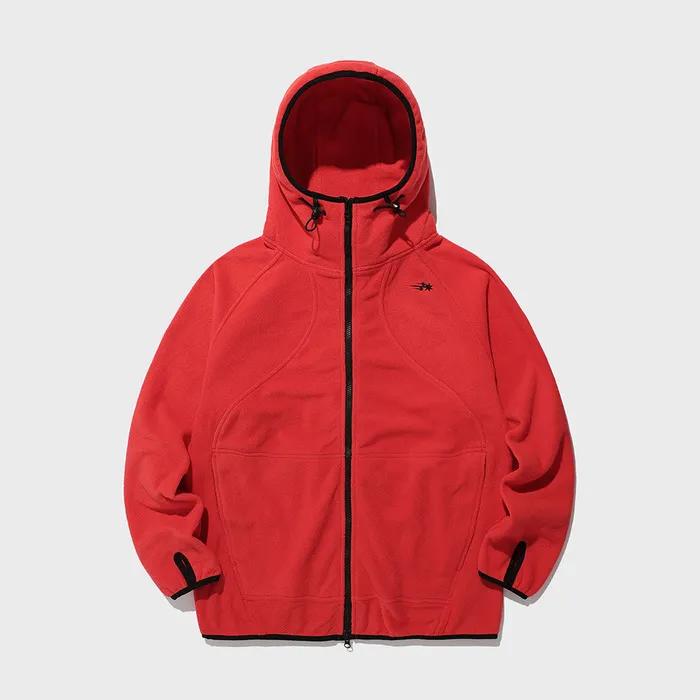 FLEECE HOODIE JACKET_RED(NG2DFUB932A)