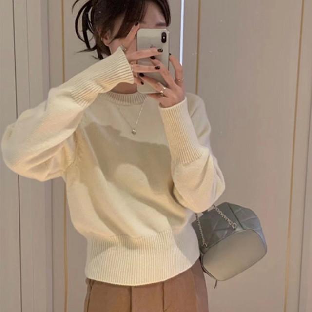 [일부 당일배송] PYT 쏠 나그랑 니트 (4color) : 어베인