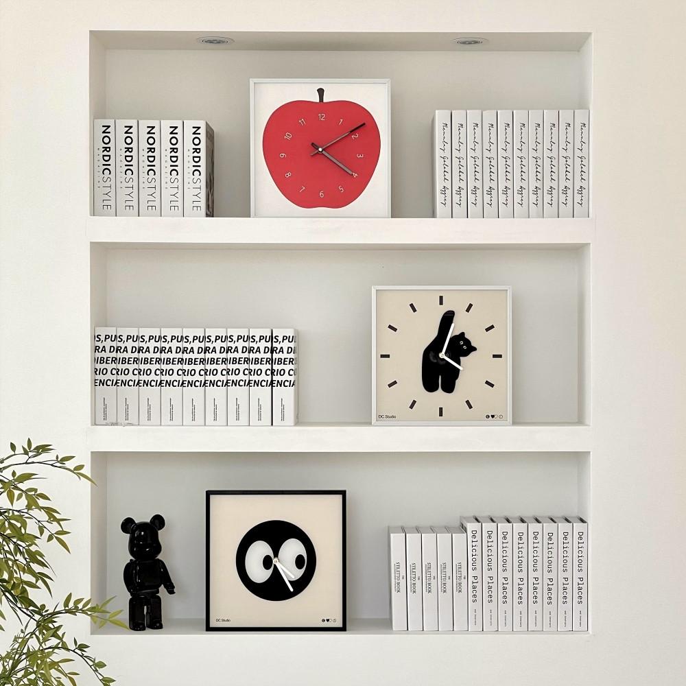무소음 액자시계 인테리어 벽시계 북유럽 감성