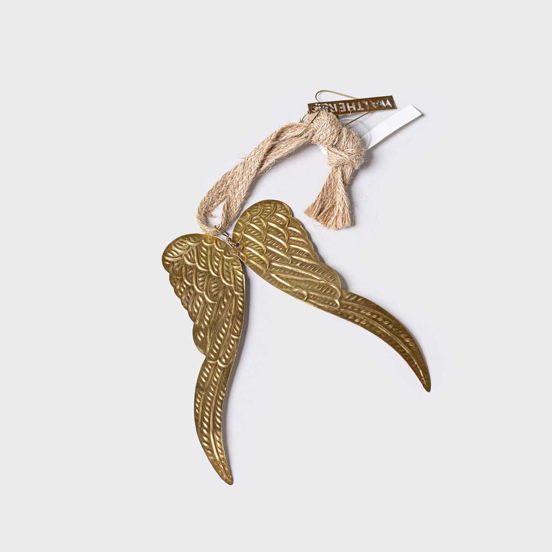WALTHER&CO Hanging Angel, Wings - Brass