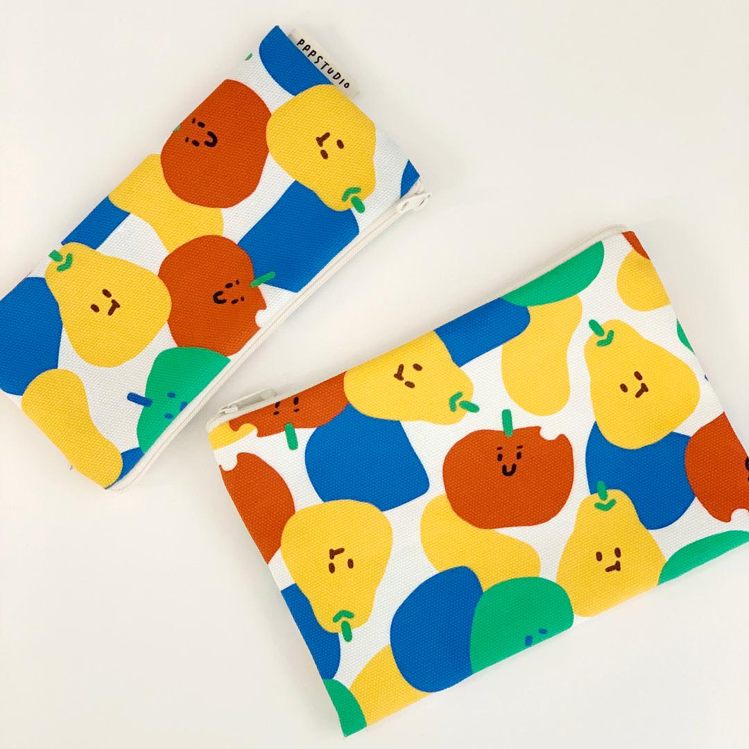 EMOTION FRUITS POUCH, PENCIL CASE