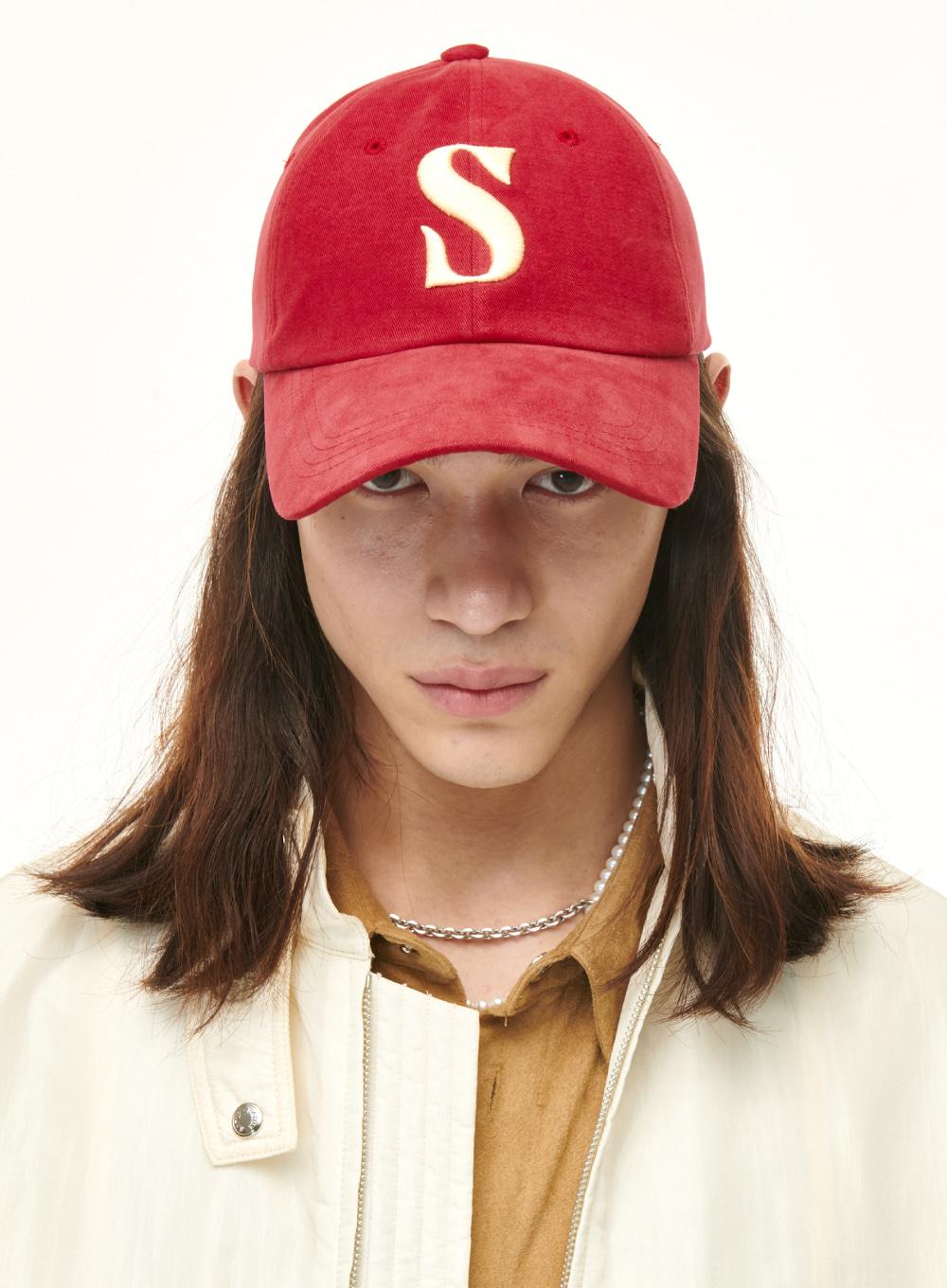 Vintage Casual Ball Cap - Vintage Red