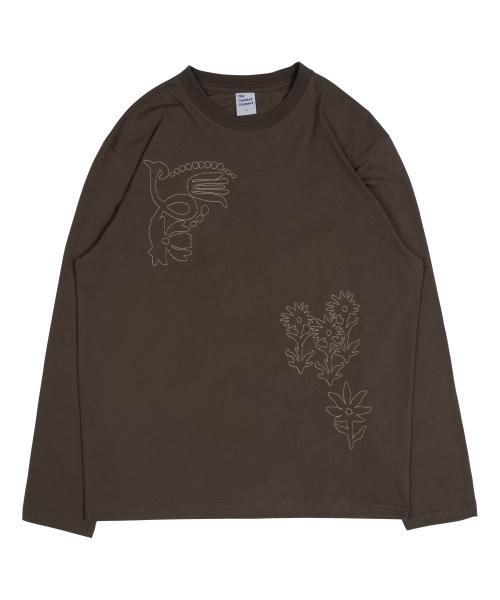 더콜디스트모먼트(THE COLDEST MOMENT)  TCM garden long sleeve (brown) - 사이즈 & 후기 | 무신사