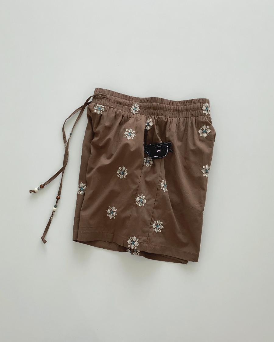 린넨 블렌드 아메리칸 쇼츠