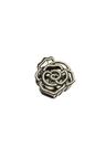 Large Vera Cut Out Flower Jaw Clip<br> Onyx