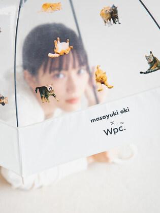 wpc우산 고양이 튼튼한 투명 장우산 PT-OM