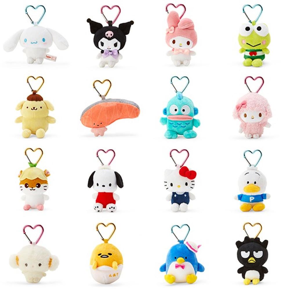 산리오 미니 마스코트 인형 하트고리 키링 키홀더 가품 걱정없이 일본에서 직배송