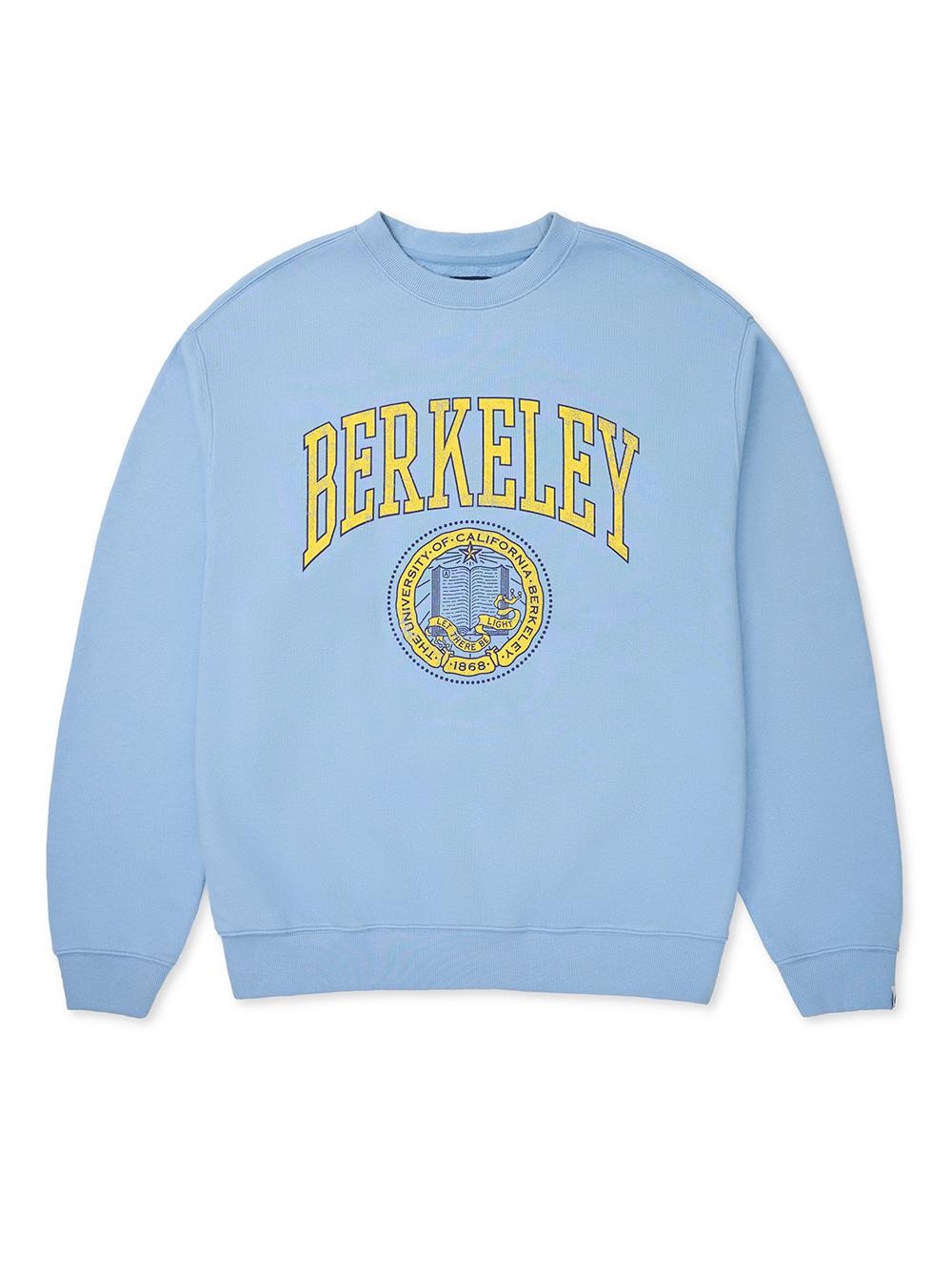 UC BERKELEY SYMBOL CREWNECK [LIGHT BLUE]