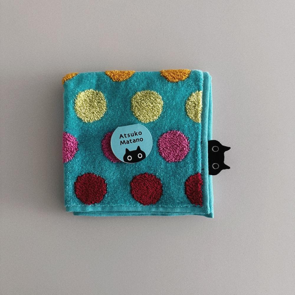 아츠코 마타노 도트 핸드타월