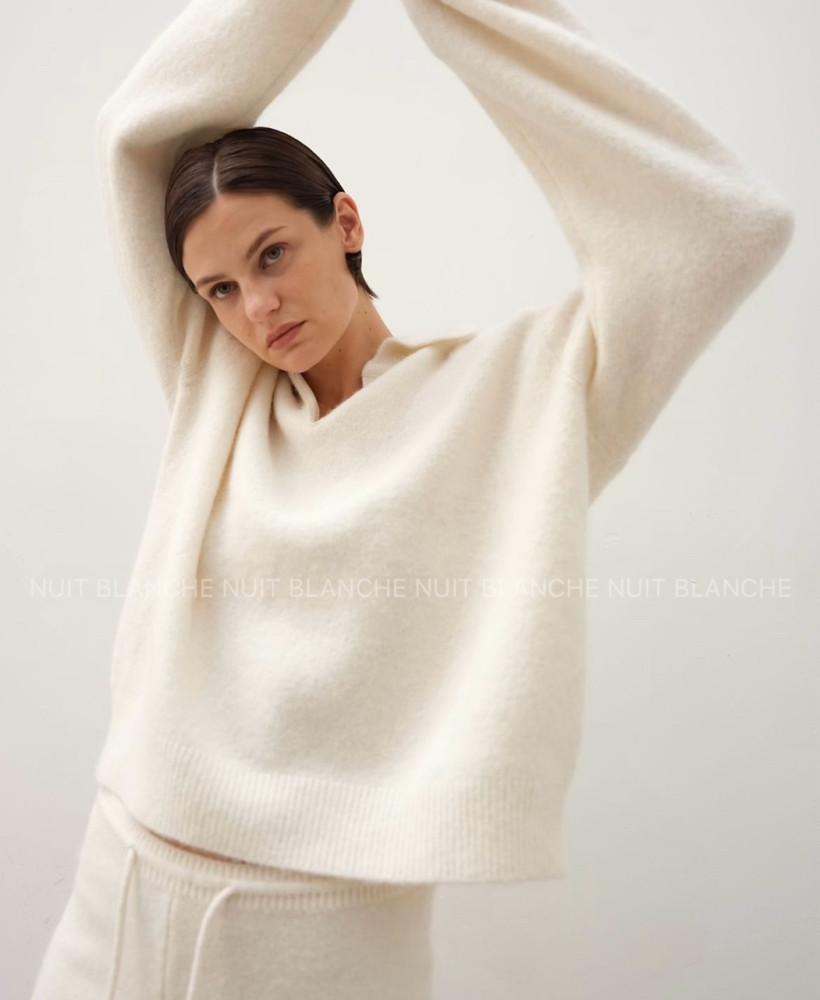 런던플랏 알로하 카라 니트 (3colors)