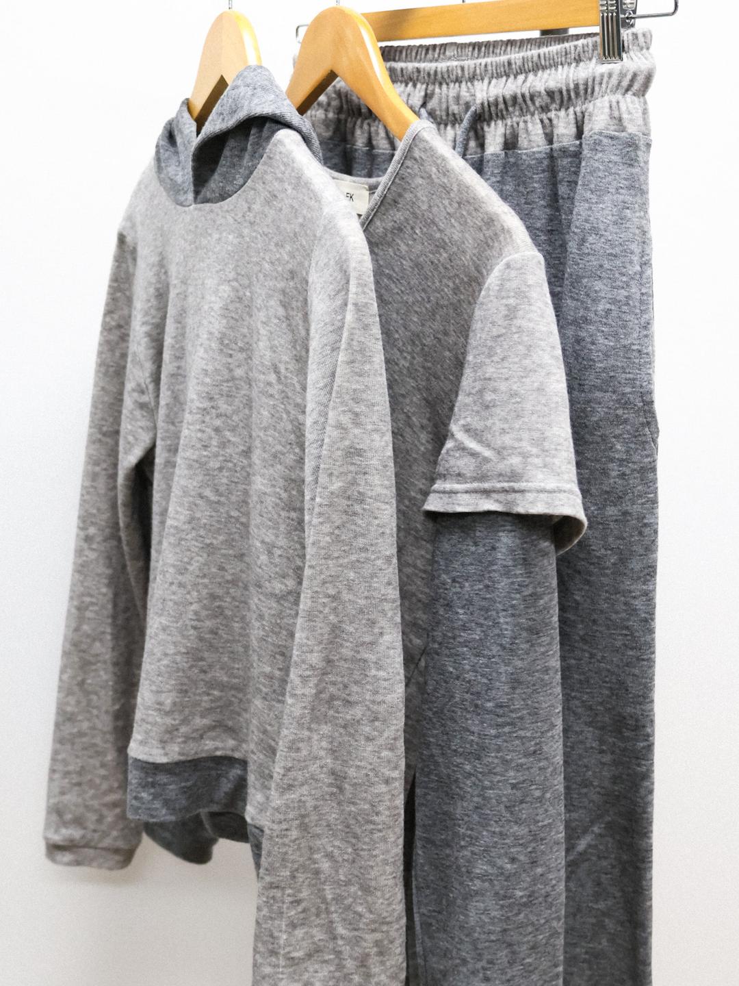 (10% OFF) GREYED GREY Knitted Set Up
