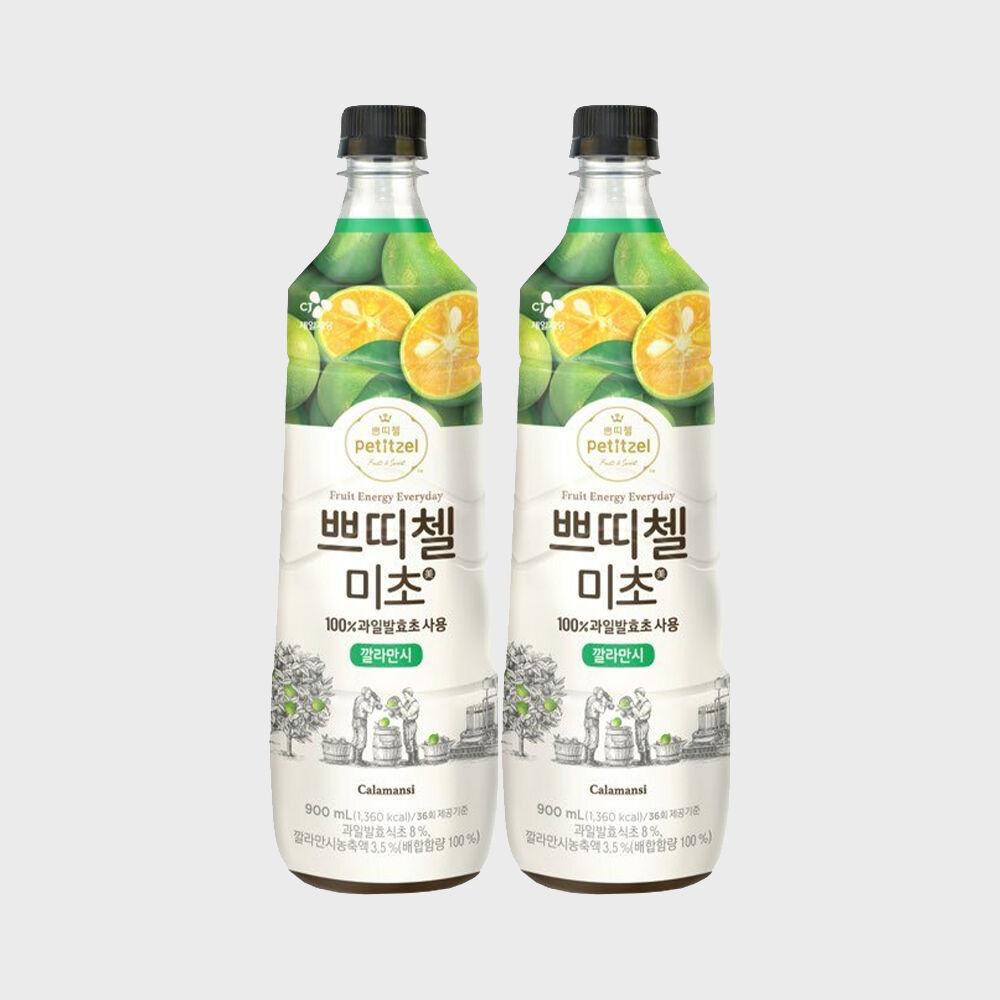쁘띠첼 미초 깔라만시 900ml x 2개