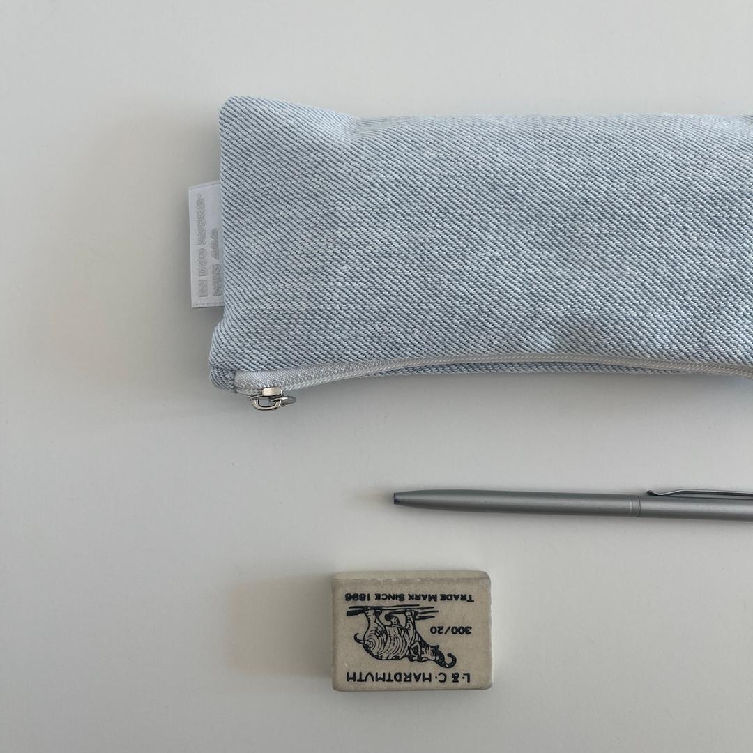 아이스 데님 필통