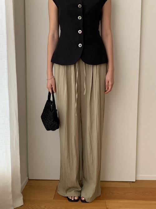 씨미 [MADE] Paper banding pants