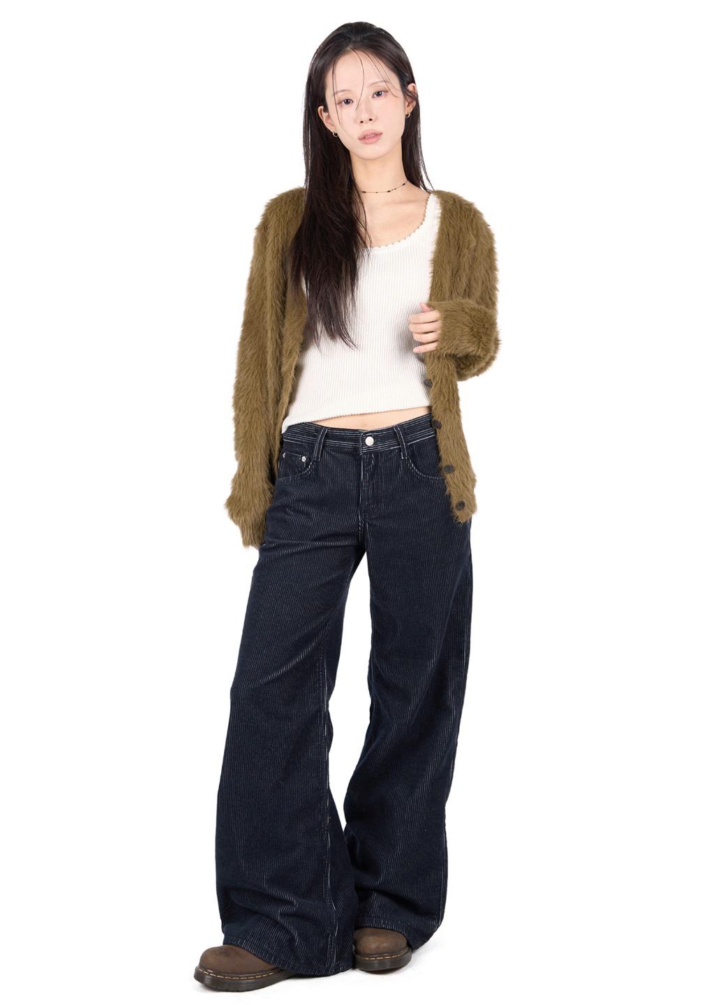 릿킴 CORDUROY FLARE LOW PANTS*당일출고*